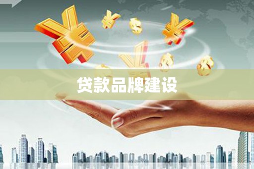 龙口贷款品牌建设