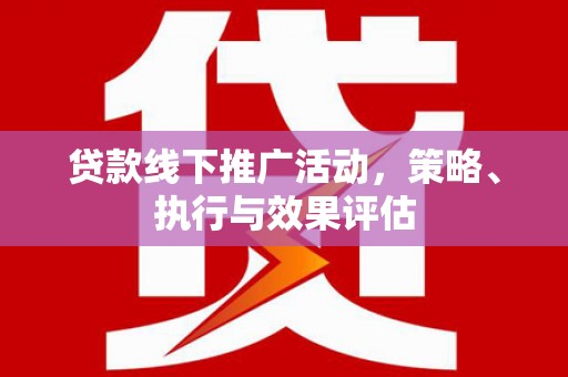 龙口贷款线下推广活动，策略、执行与效果评估