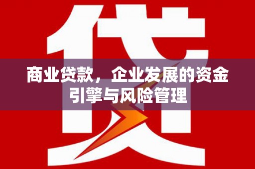 龙口商业贷款，企业发展的资金引擎与风险管理