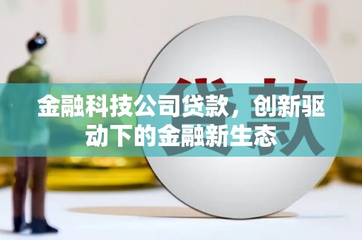 龙口金融科技公司贷款，创新驱动下的金融新生态