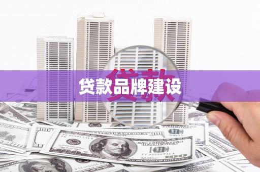 龙口贷款品牌建设