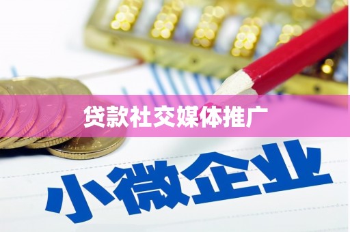 龙口贷款社交媒体推广