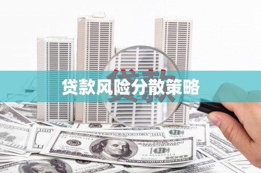 龙口贷款风险分散策略
