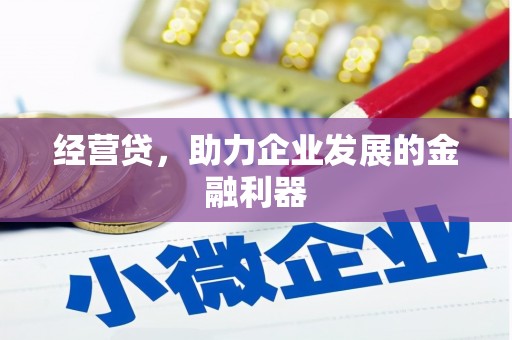 龙口经营贷，助力企业发展的金融利器