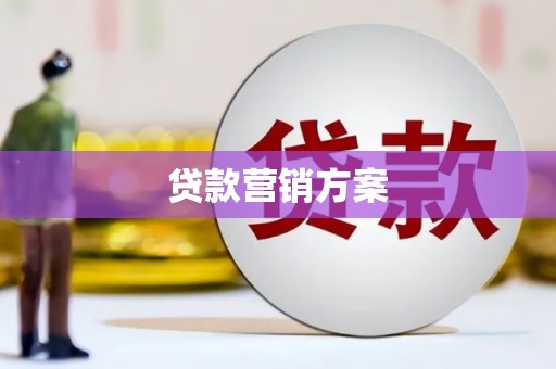 龙口贷款营销方案