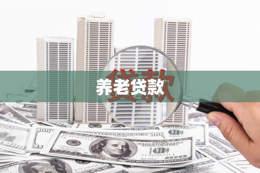 龙口养老贷款