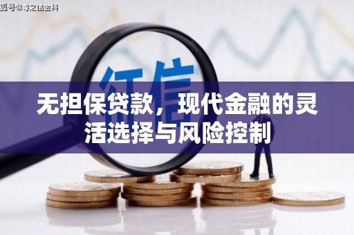 龙口无担保贷款，现代金融的灵活选择与风险控制