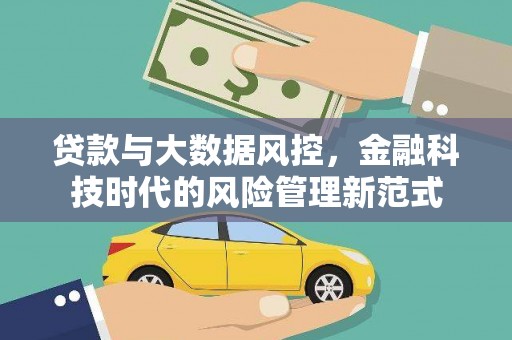 龙口贷款与大数据风控，金融科技时代的风险管理新范式