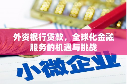 龙口外资银行贷款，全球化金融服务的机遇与挑战