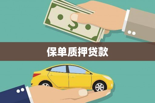 龙口保单质押贷款
