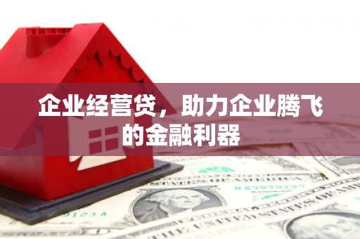 龙口企业经营贷，助力企业腾飞的金融利器