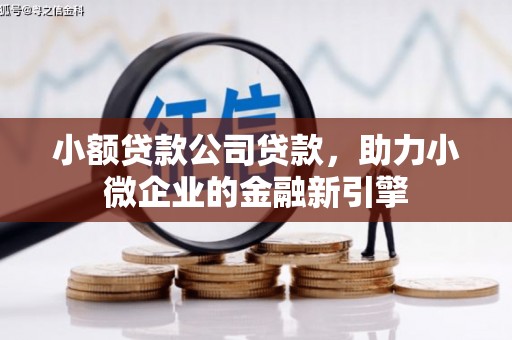 龙口小额贷款公司贷款，助力小微企业的金融新引擎