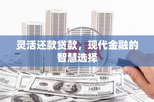 龙口灵活还款贷款，现代金融的智慧选择