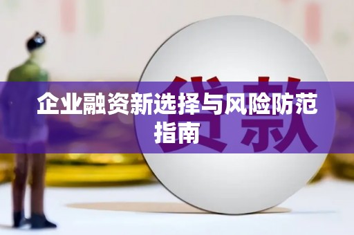 龙口企业融资新选择与风险防范指南