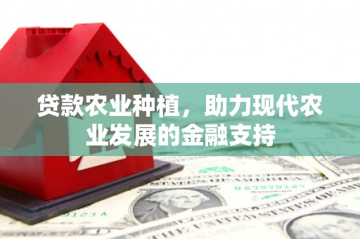龙口贷款农业种植，助力现代农业发展的金融支持