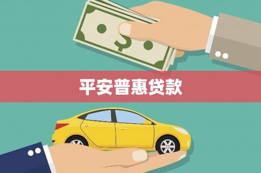 龙口平安普惠贷款